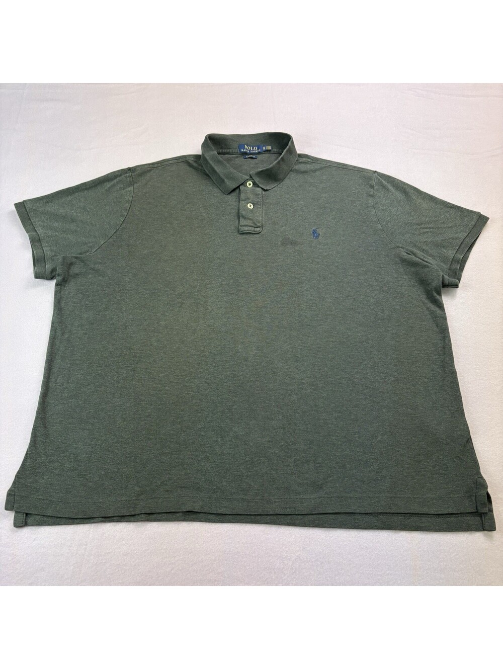 Polo Ralph Lauren Classic Fit Short Sleeve Polo Shirt Size XL Gray